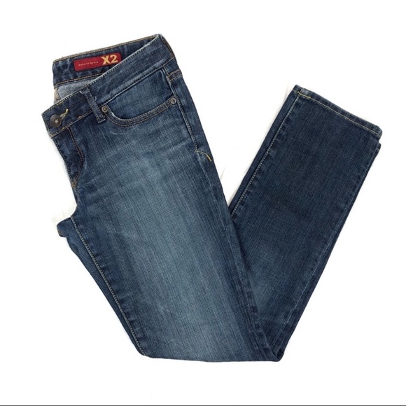 x2 blue jeans